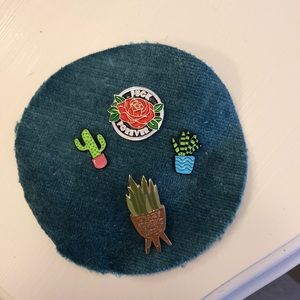 Crazy plant lady pin pack!